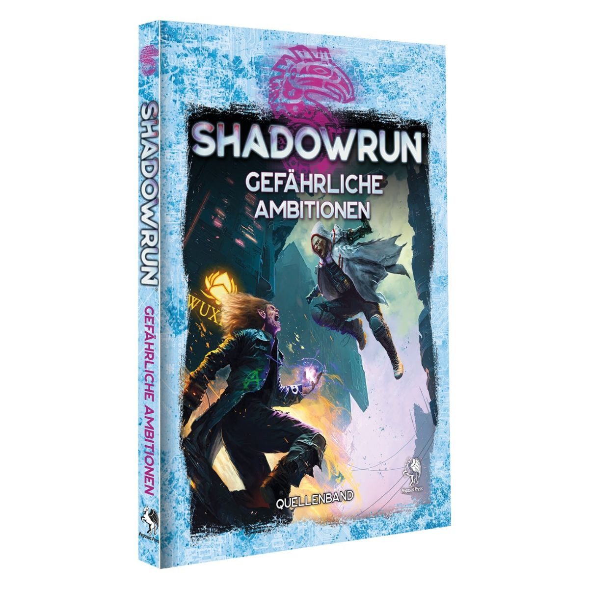 Pegasus Spiele Spiel Shadowrun Gefährliche Ambitionen Quellenbuch