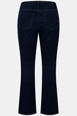 Ulla Popken Regular-fit-Jeans Jeans Dark Denim 5-Pocket-Schnitt Elastikbund