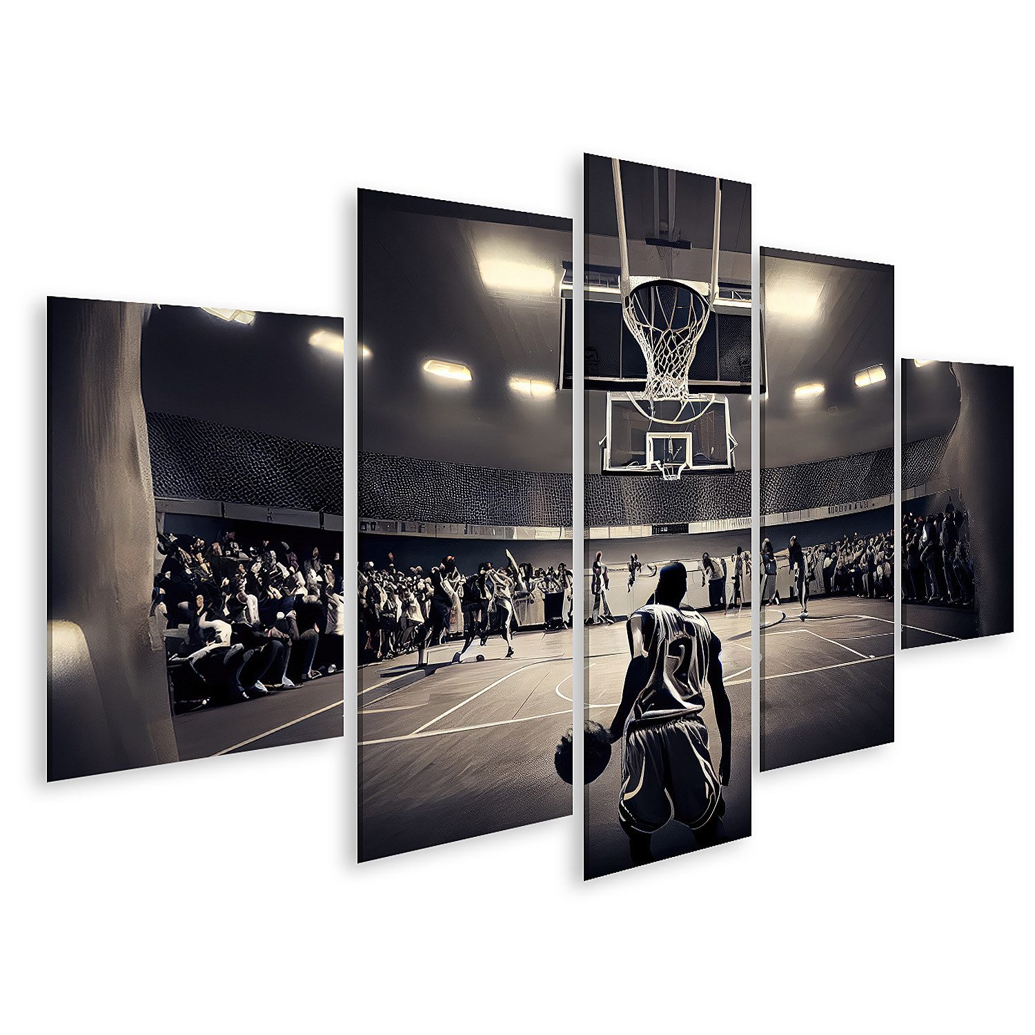 Leinwandbild Basketballspieler Basketball Bilder
