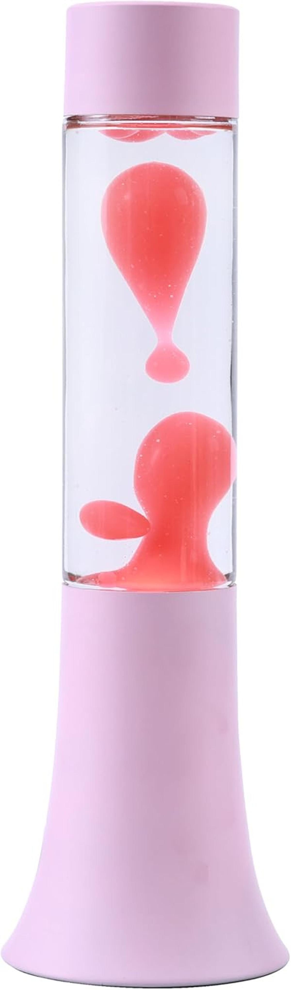 I-TOTAL Lavalampe I-TOTAL® Lavalampe Magie Lavaspektakel Rosa Pastell Flared