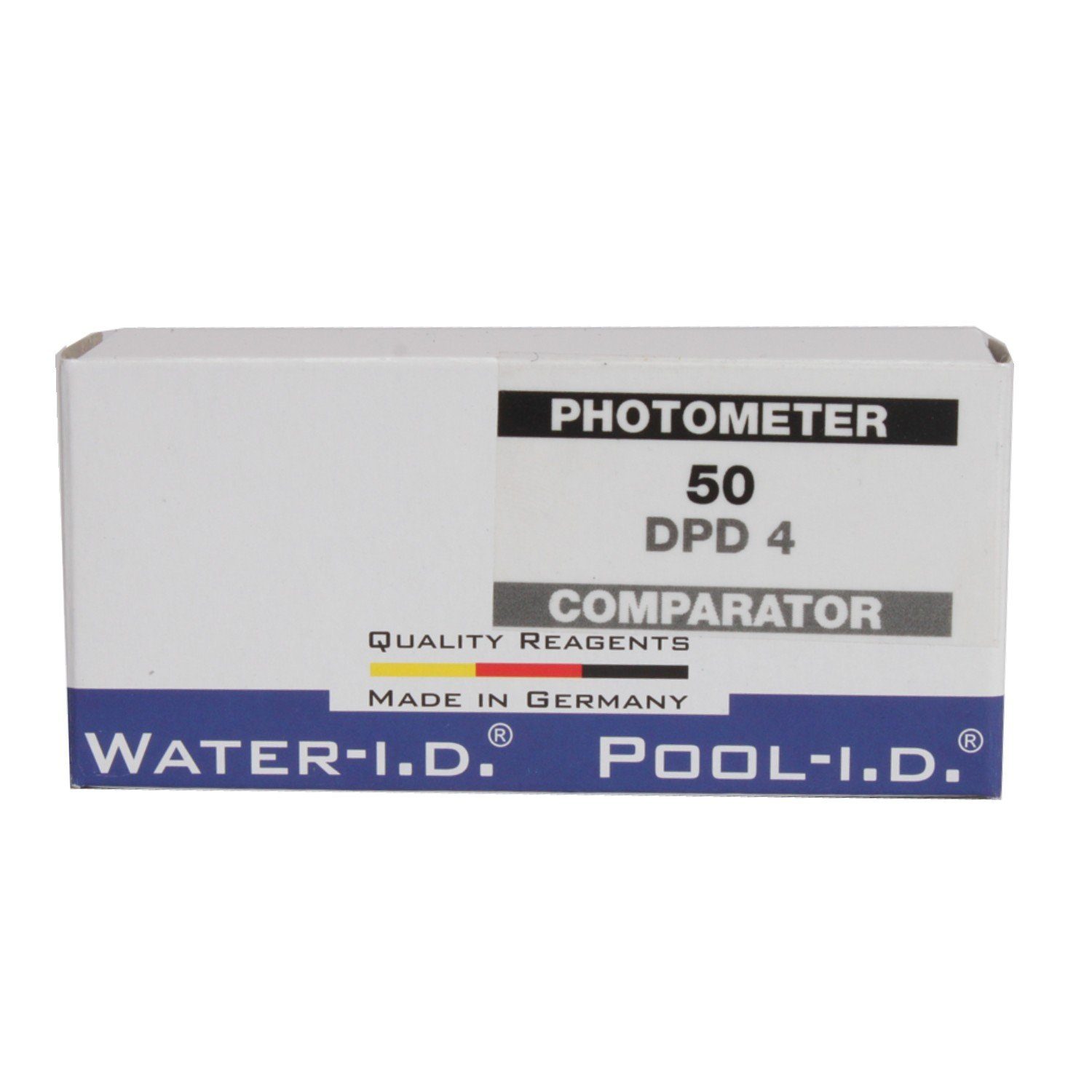 WATER-I.D. Chlortabletten 50 PoolLab Testtabletten Sauerstoff DPD 4 Photometer Wasseranalyse