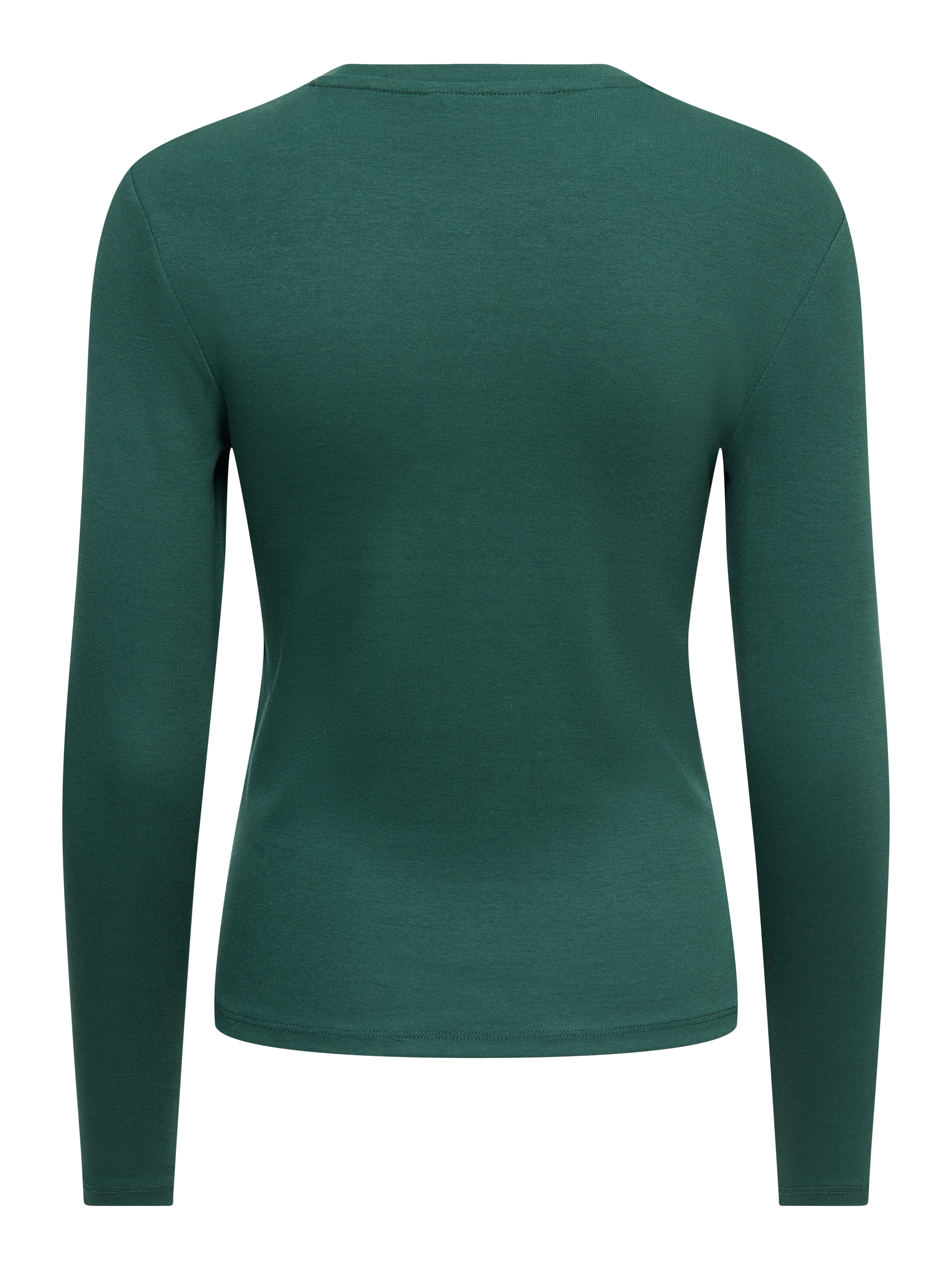 ONLY Langarmshirt ONLRILEY O-NECK L/S TOP JRS Baumwollmischung