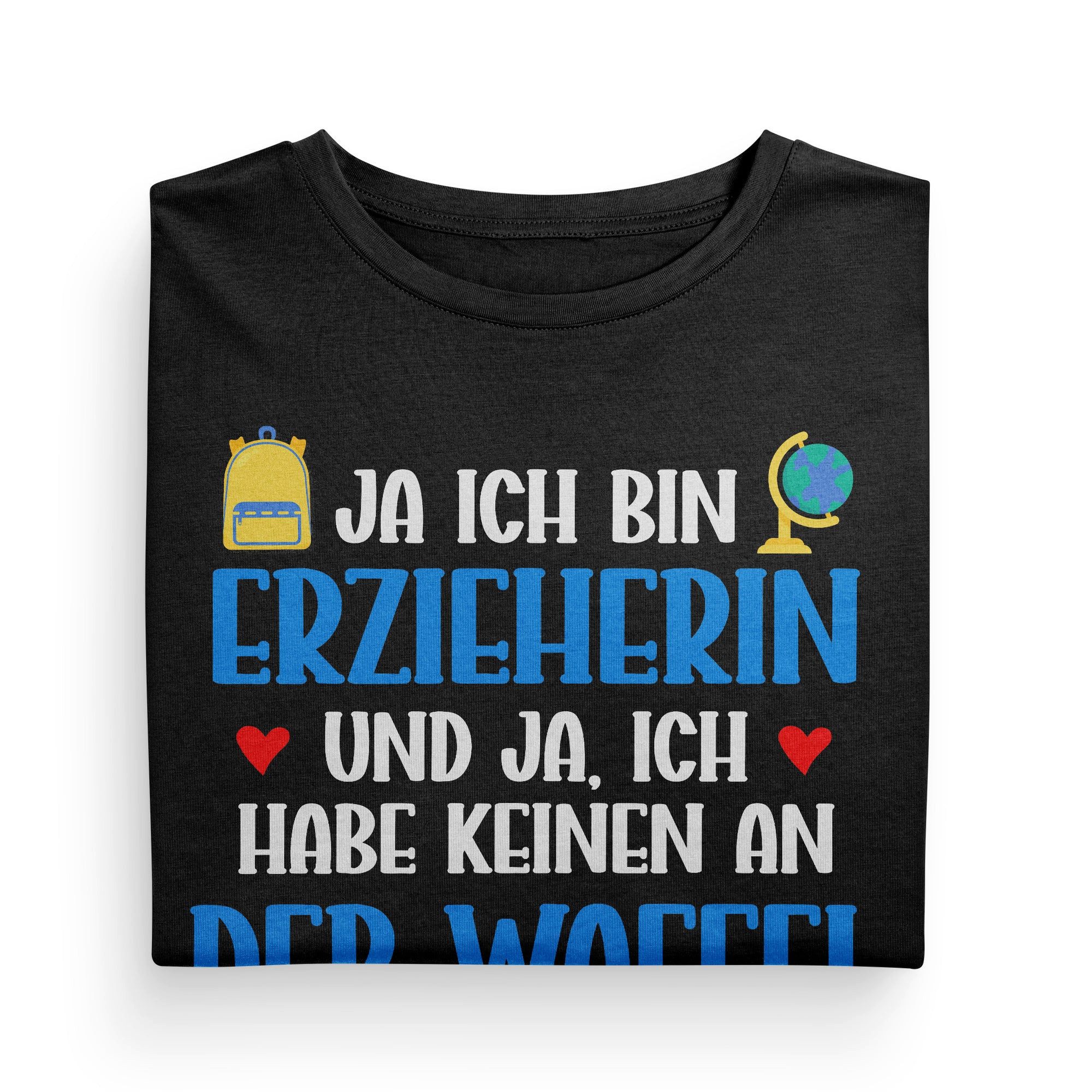 T-Shirt Erzieherin Geschenk Frauen Spruch Beruf Ausbildung Studium Abschluss