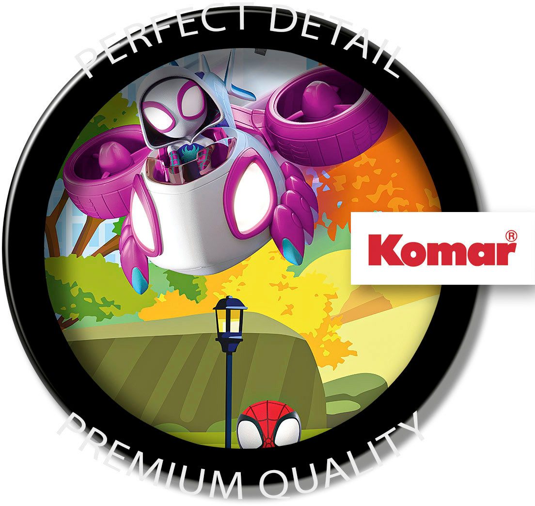 Komar Fototapete Digitaldruck Vlies - Spidey Scavenger Hunt - Größe 300 x 250 cm, glatt, bedruckt, (Packung, 1 St), Kinderzimmer