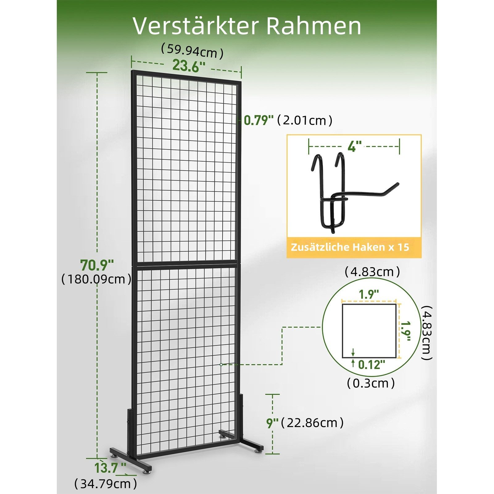 cocosity Einzelrahmen 60 x 180 cm günstig online kaufen