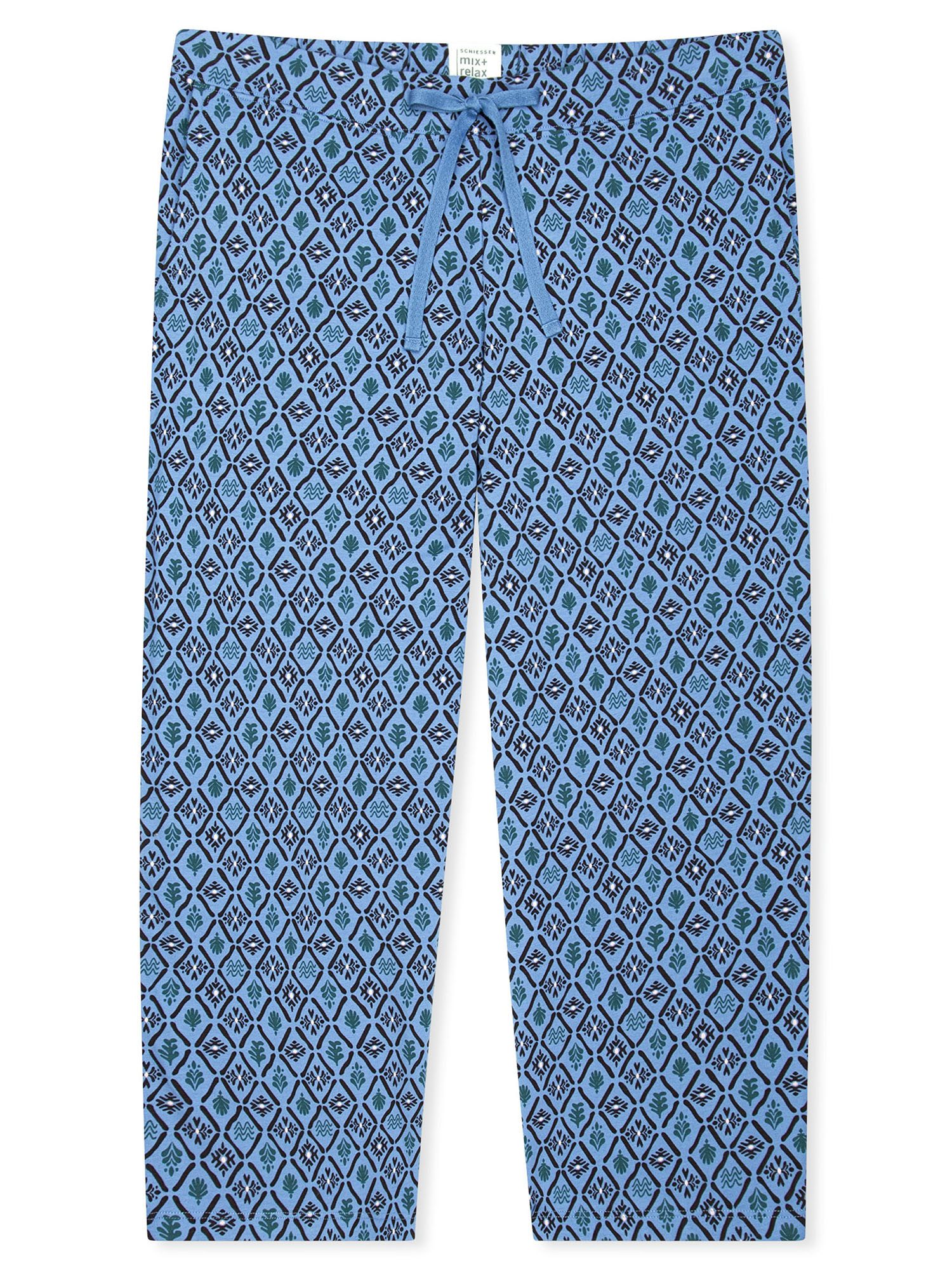 Schiesser Pyjamahose Mix Relax Schlafhose, Nacht Hose, Loungehose günstig online kaufen