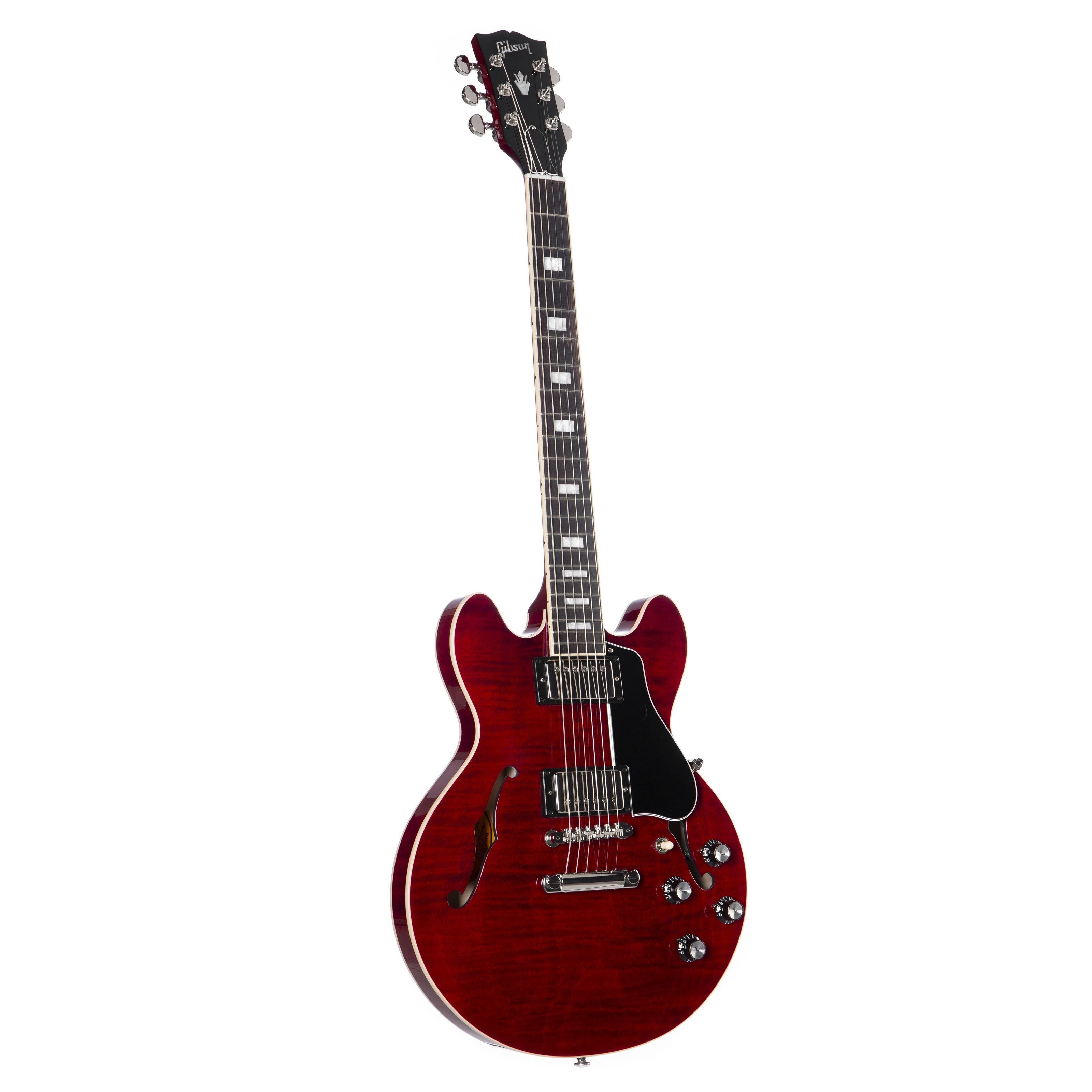 Figured Gitarre Sixties - Cherry ES-339 Gibson Spielzeug-Musikinstrument, Halbakustik