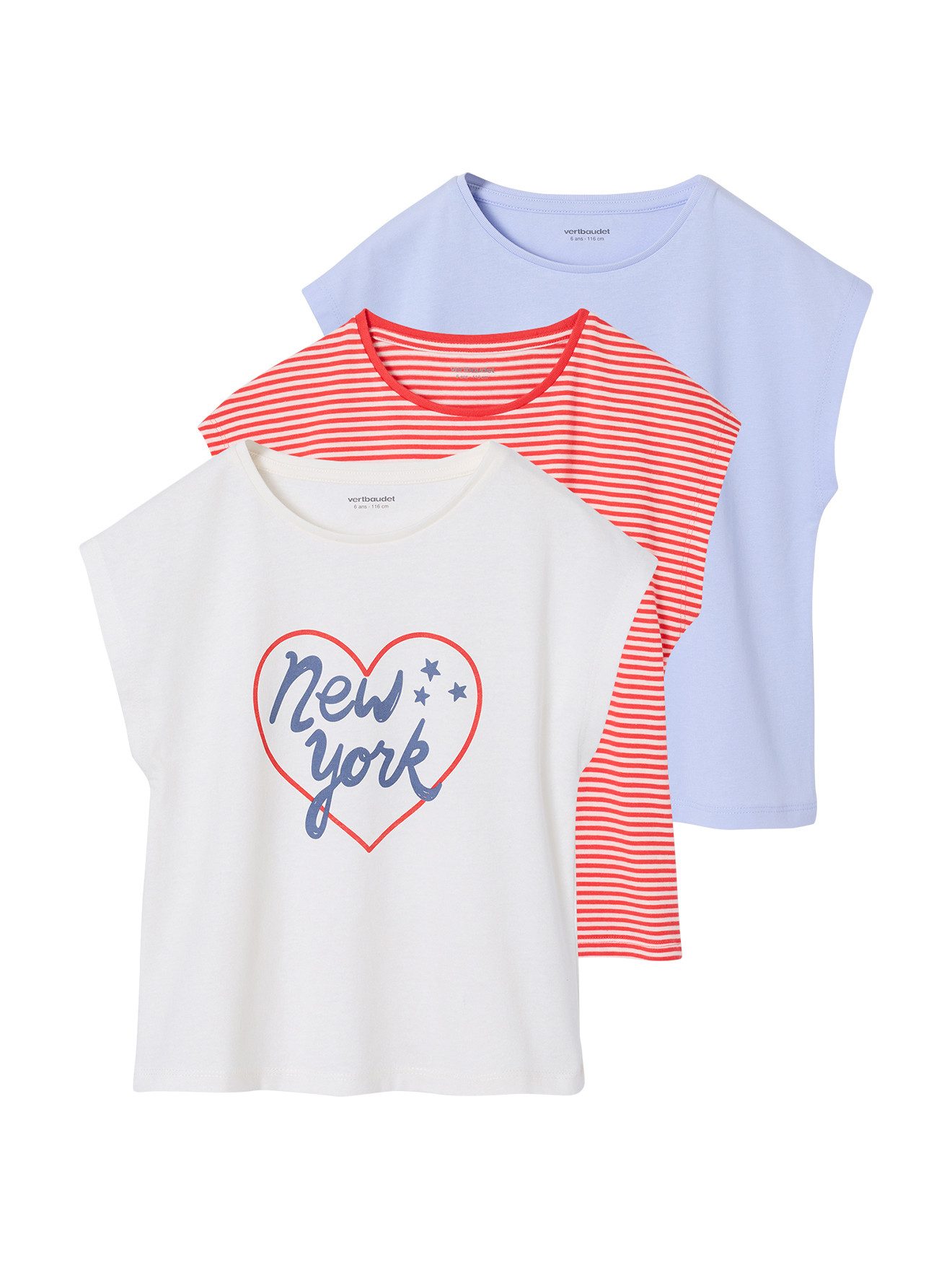 Kurzarmshirt Mädchen T-Shirts BASIC
