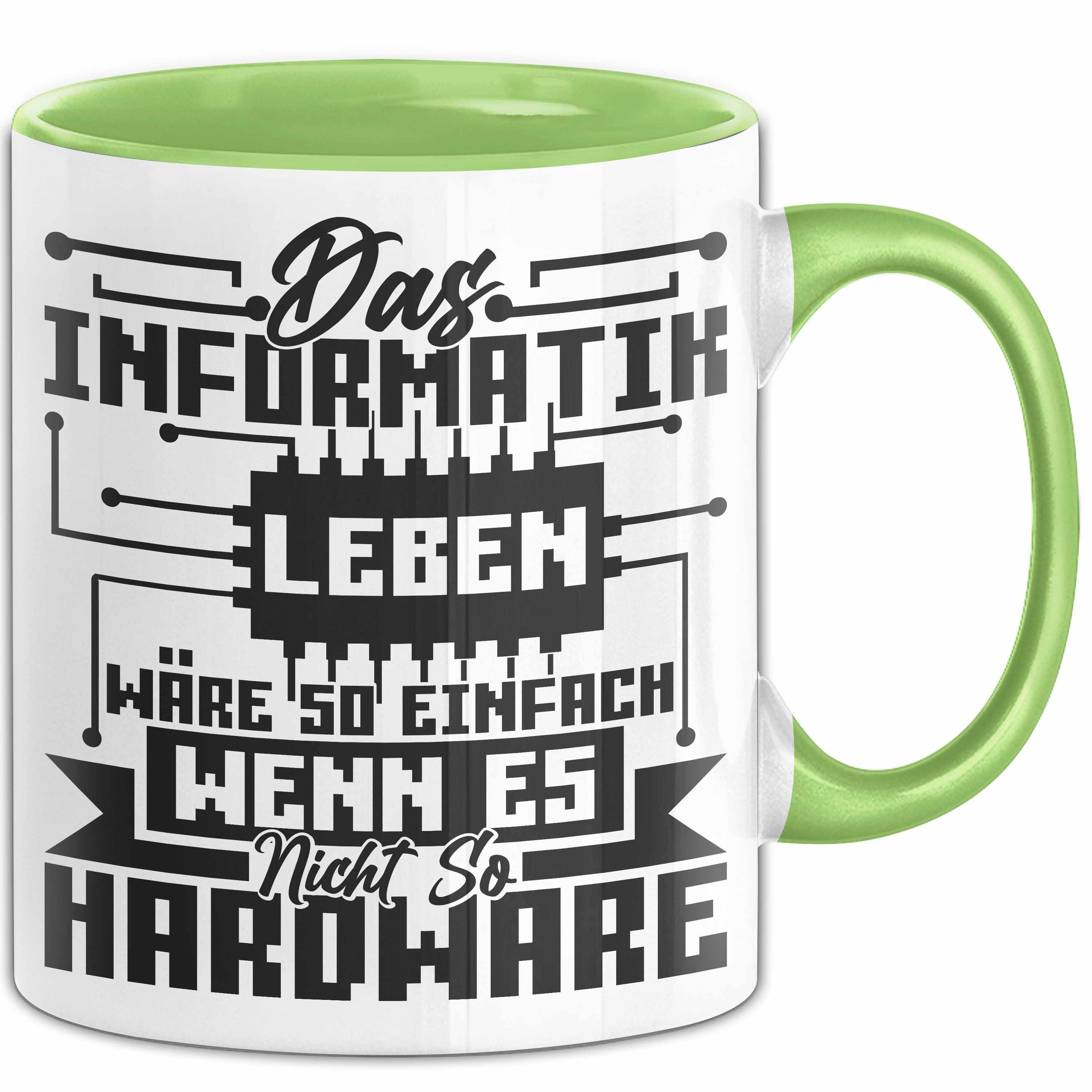 Tasse Informatiker Geschenk Tasse Programmierer Coder Hardware Informatik IT