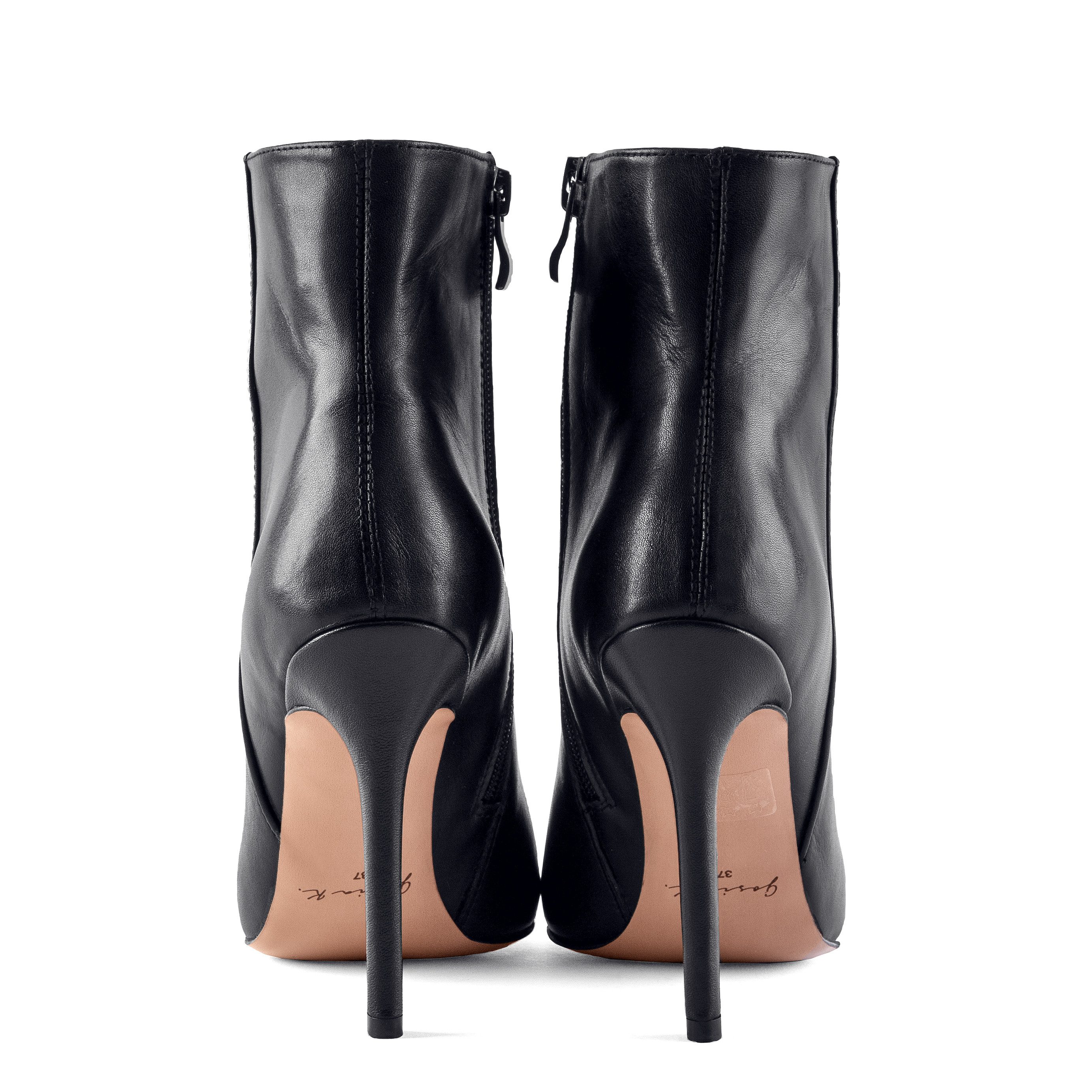 GosiaK. "BILLY" High-Heel-Stiefelette aus echtem Leder