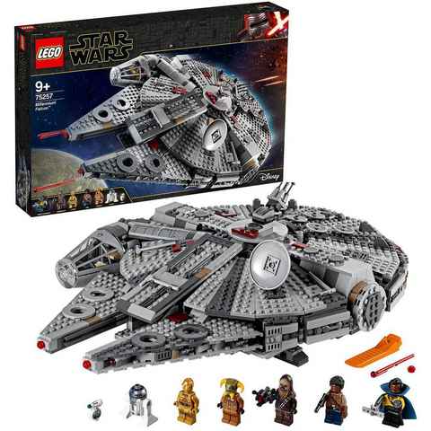 LEGO® Konstruktionsspielsteine Millennium Falcon™ (75257), LEGO® Star Wars™, (1353 St), Made in Europe