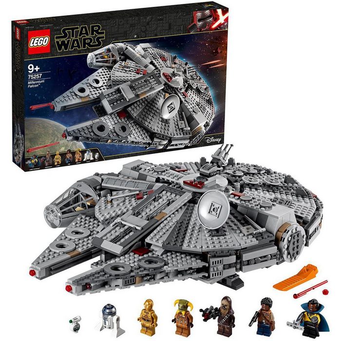 LEGO® Konstruktionsspielsteine Millennium Falcon™ (75257) LEGO® Star Wars™ (1353 St) Made in Europe