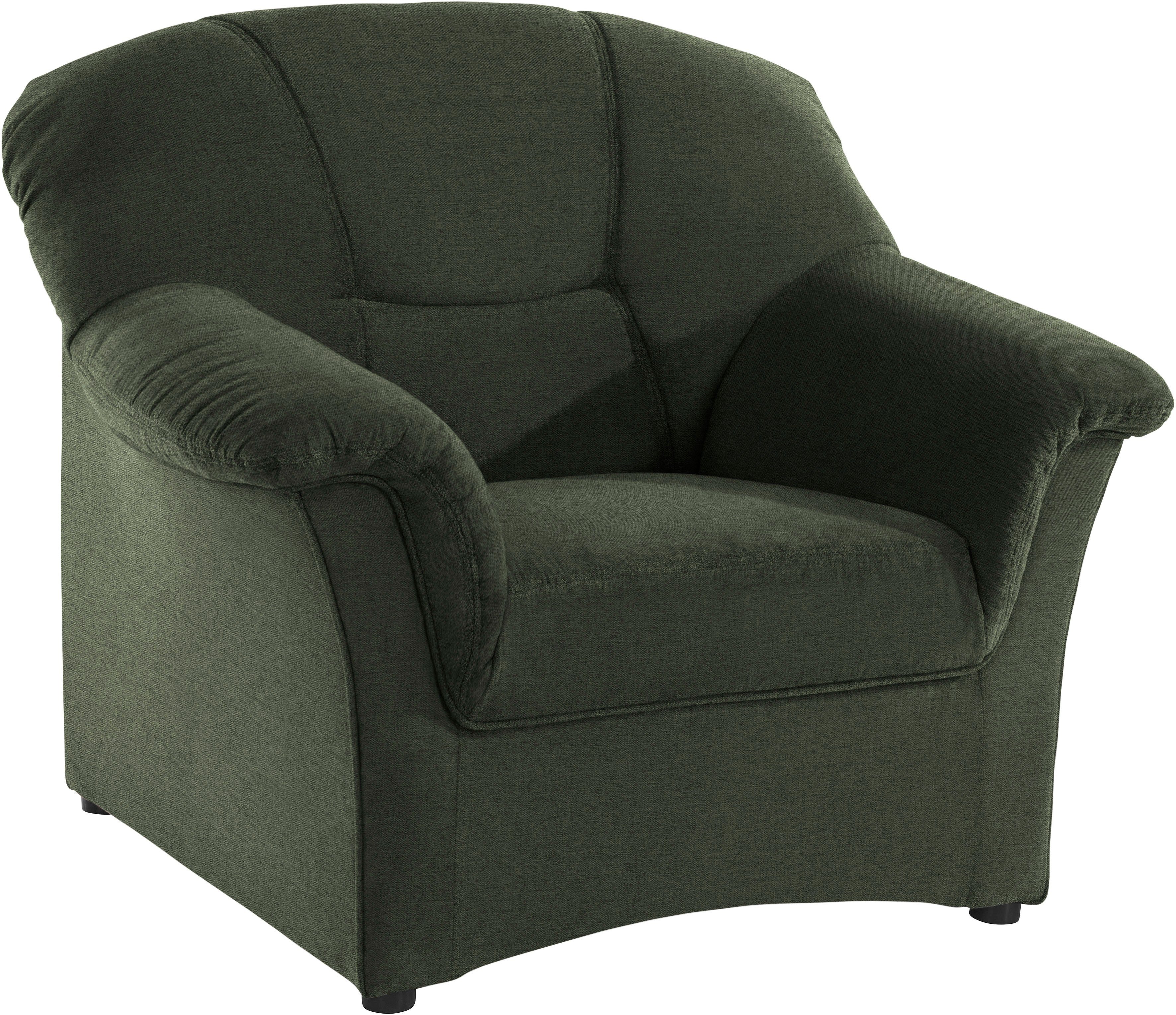 DOMO collection Sessel SARAFINA Breite 102 cm, auch mit Federkern für noch mehr Sitzkomfort!, whlw. mit Federkern, elegantes Design