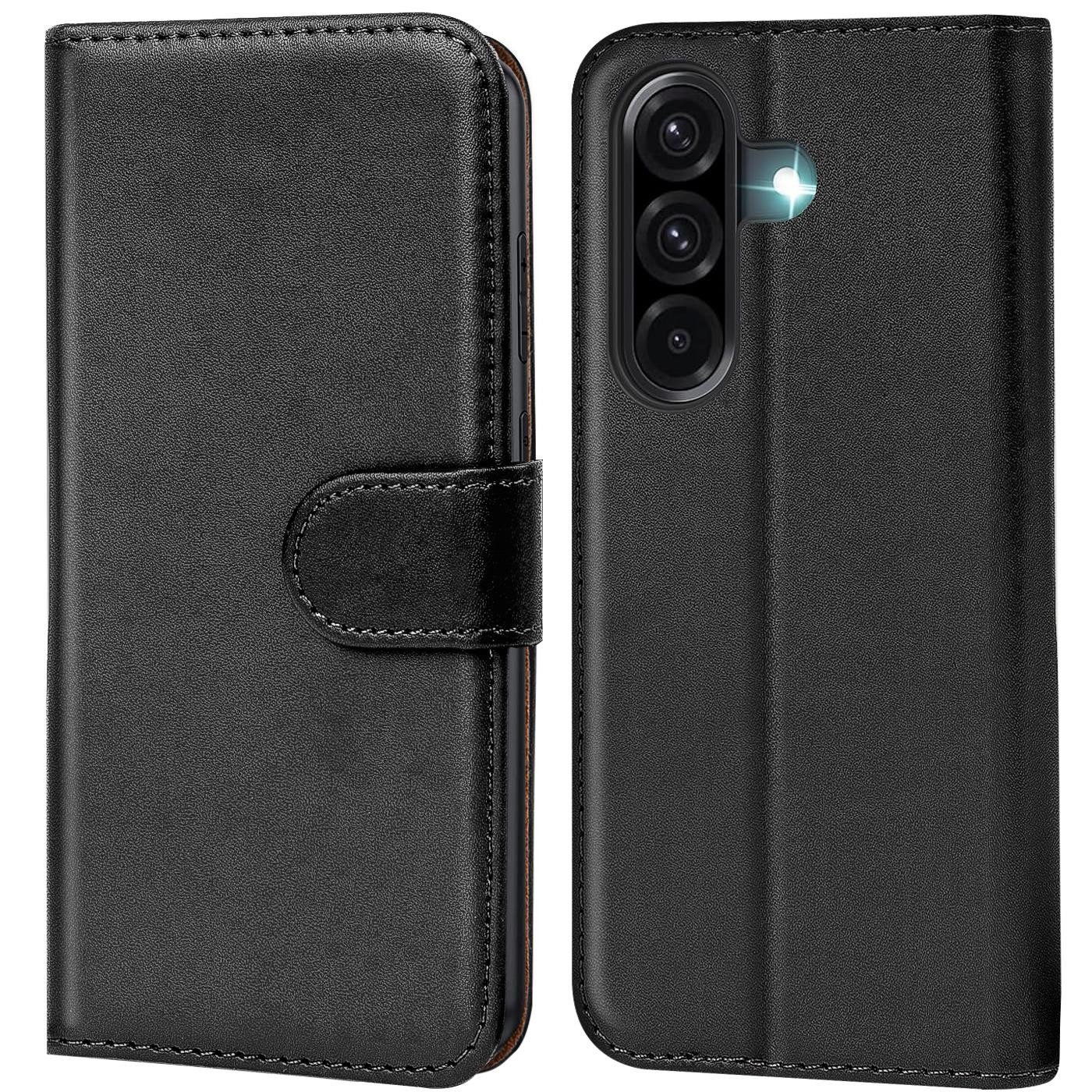 CoolGadget Handyhülle Wallet Klapp Tasche Book Case für Samsung Galaxy A17 5G, Hülle Klapphülle Flip Cover Etui Schutzhülle