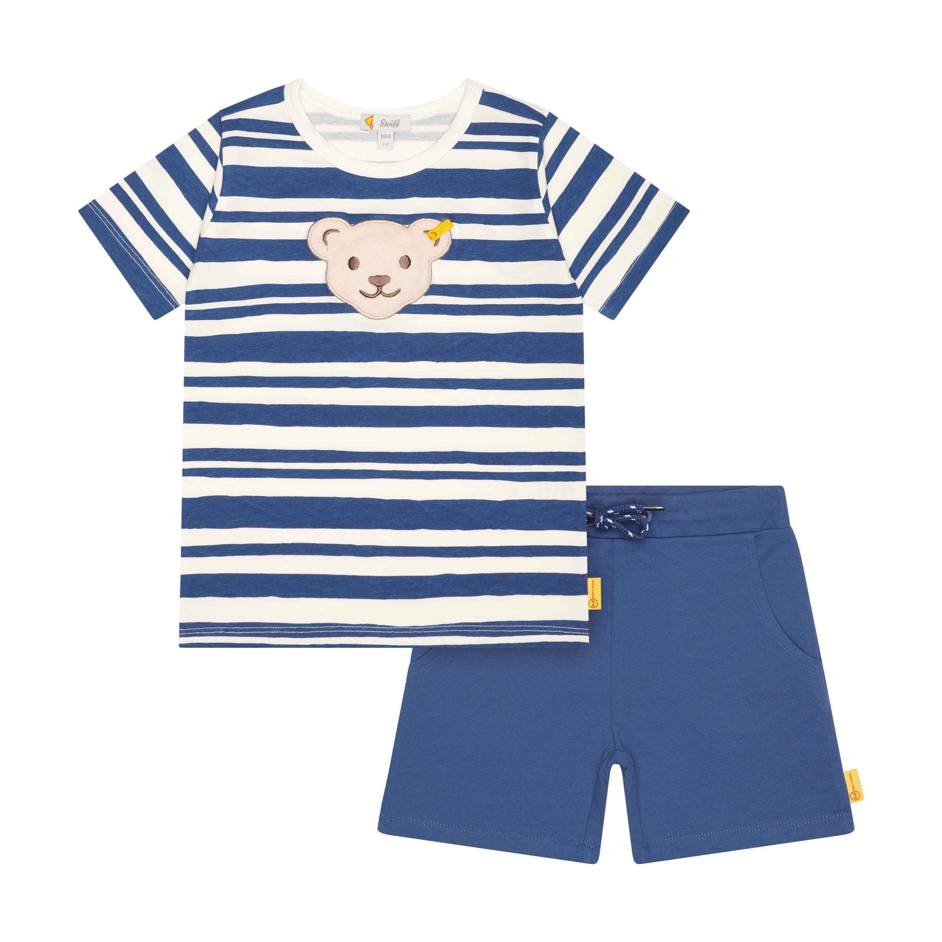 Steiff Shorts Set Shorts + T-Shirt Special Made Units