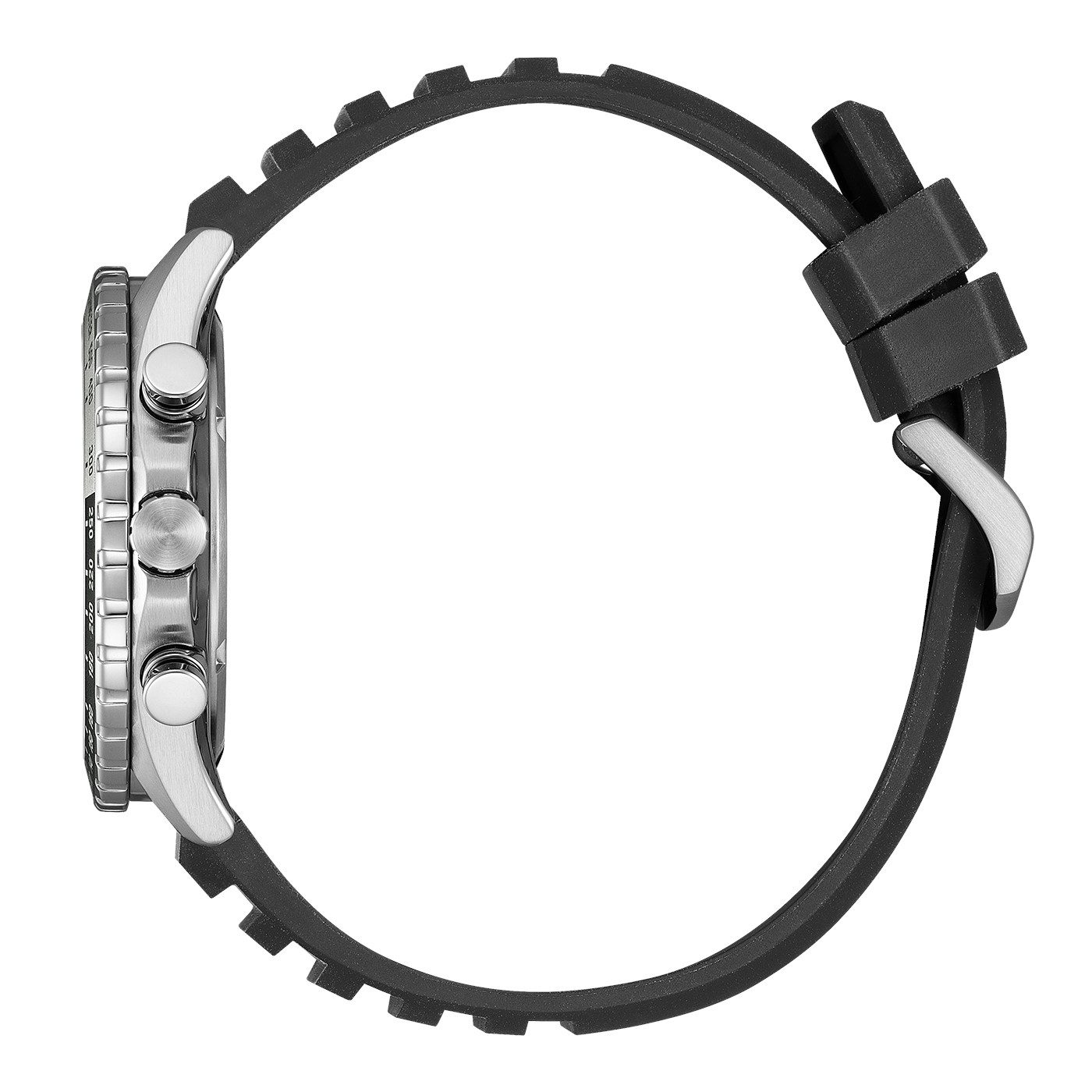 Citizen Chronograph Eco-Drive Sports Chrono AT2569-04L, Armbanduhr, Solar, Herrenuhr, Silikonarmband, analog, Big Date