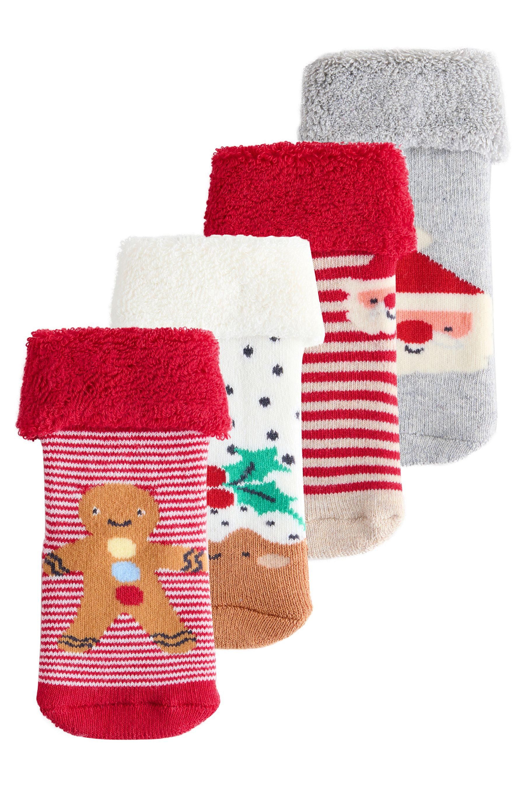 Basicsocken Babysocken mit Rollbündchen, 5er-Pack