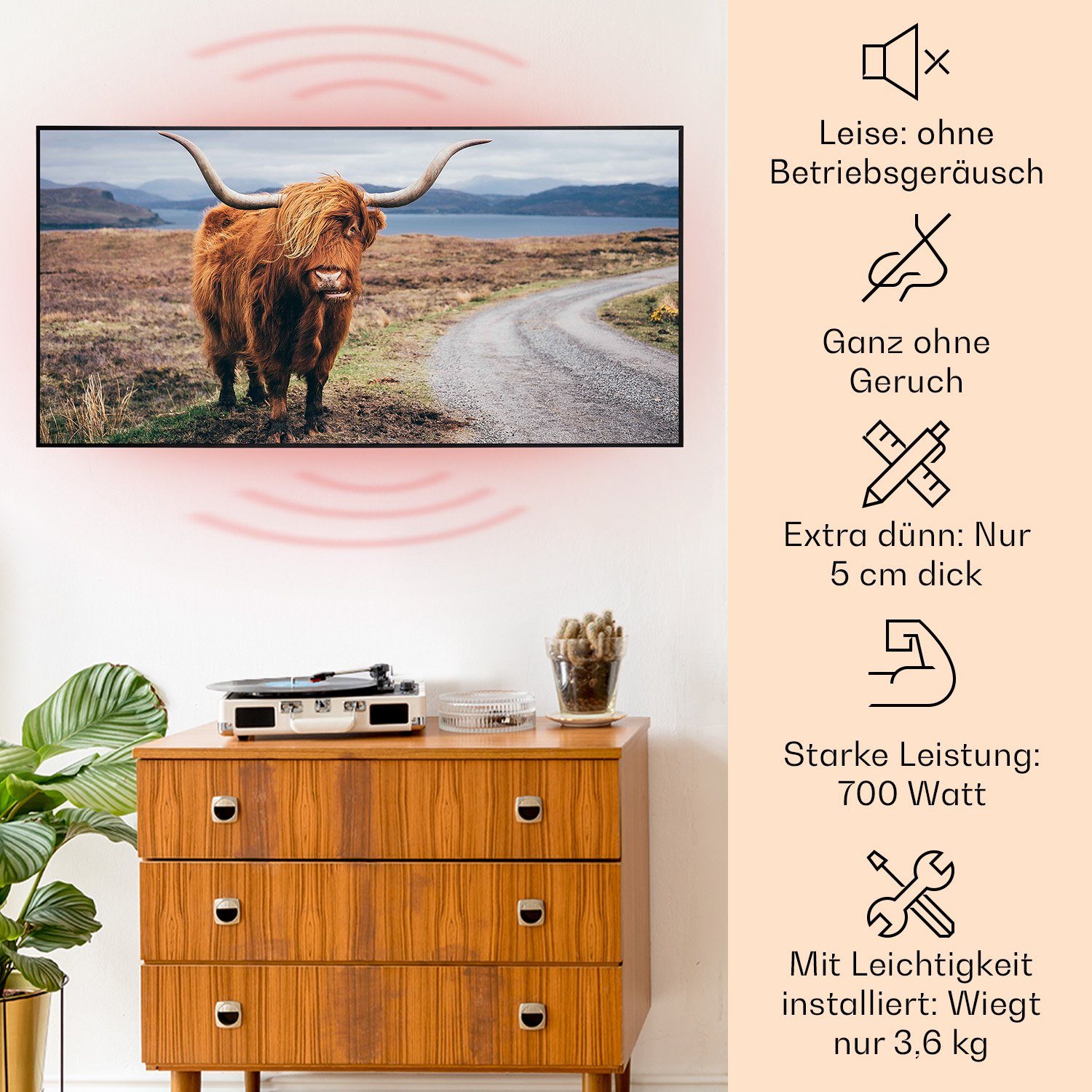 Klarstein Heizkörper Wonderwall Air Art Smart günstig online kaufen