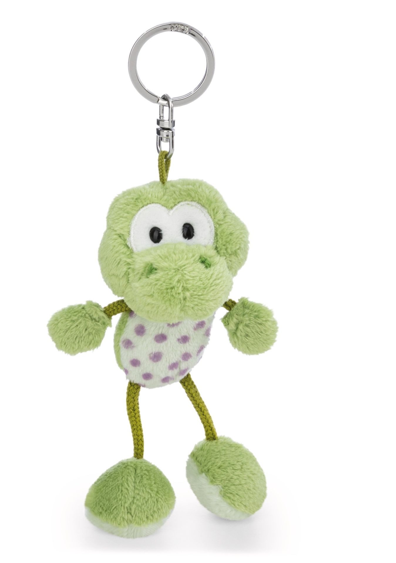 Nici Kuscheltier Nici Schlüsselanhänger Frosch Fridolin Frog 10 cm Plüschfrosch