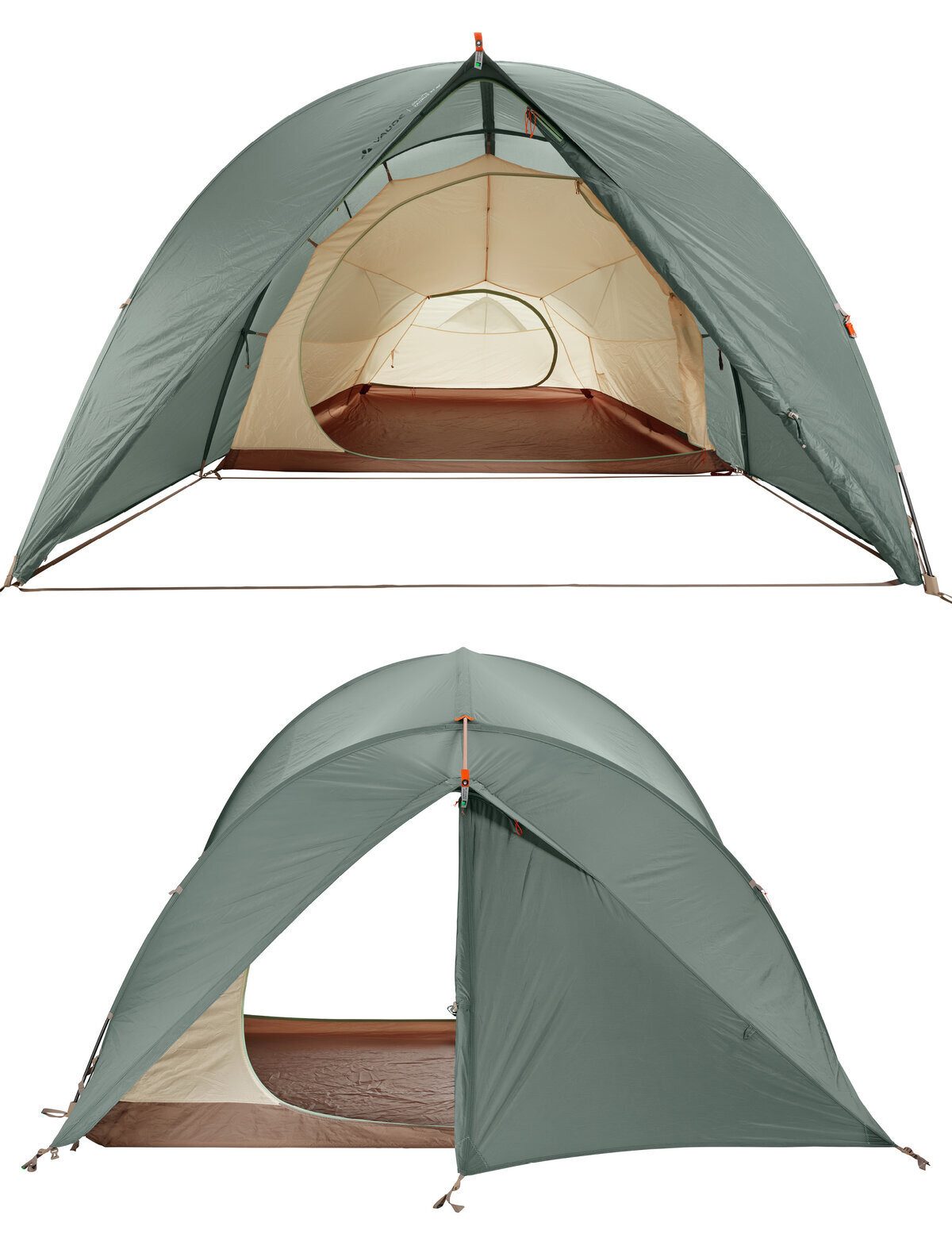 VAUDE Gruppenzelt Allround Taurus XT 4P, Personen: 4 (Set, 1 tlg., mit Transporttasche)