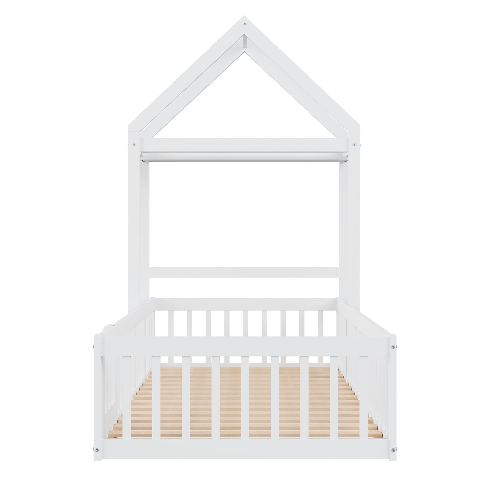 Furnishings Home Kinderbett Massivholzbett Bodenbett Einzelbett günstig online kaufen