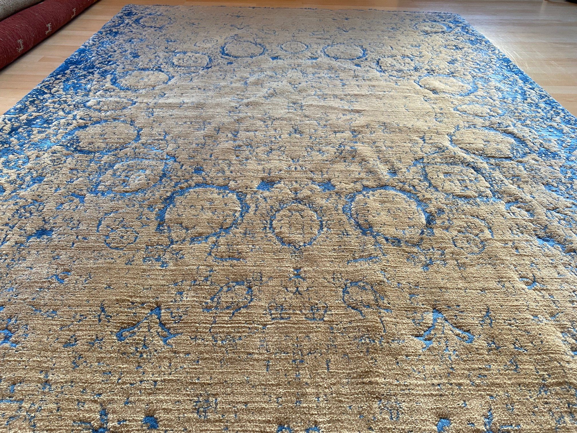 Isfahan Teppich, Designer Morgenlandbazar Orientteppich Perserteppich 235x173 Zibafarina Handgeknüpft