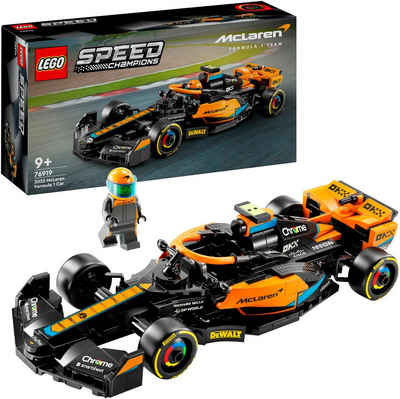 LEGO® Konstruktionsspielsteine McLaren Formel-1 Rennwagen 2023 (76919), LEGO® Speed Champions, (245 St), Made in Europe