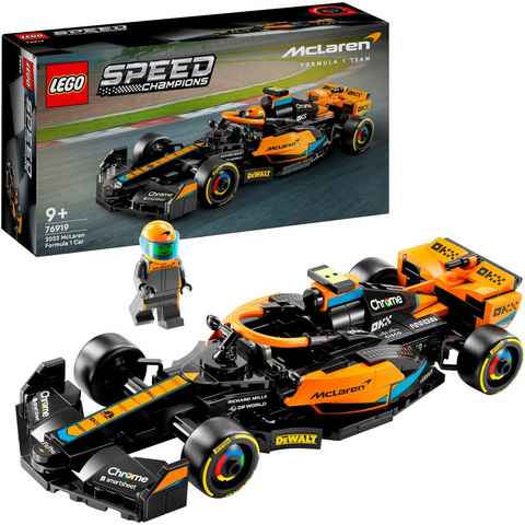 LEGO® Konstruktionsspielsteine McLaren Formel-1 Rennwagen 2023 (76919), LEGO® Speed Champions, (245 St), Made in Europe