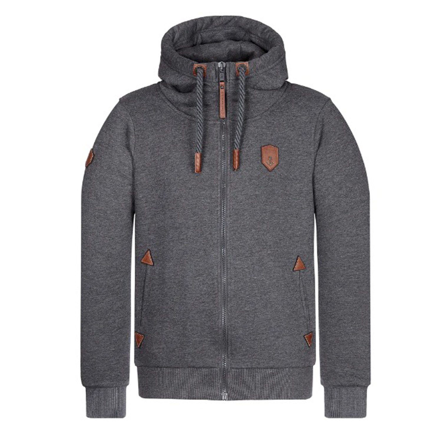 naketano Kapuzensweatjacke SCHWARZKOPF