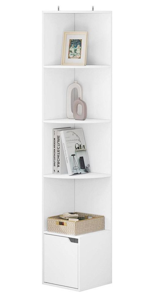 Woltu Eckregal, 1-tlg., Bücherregal, Standregal, mit günstig online kaufen