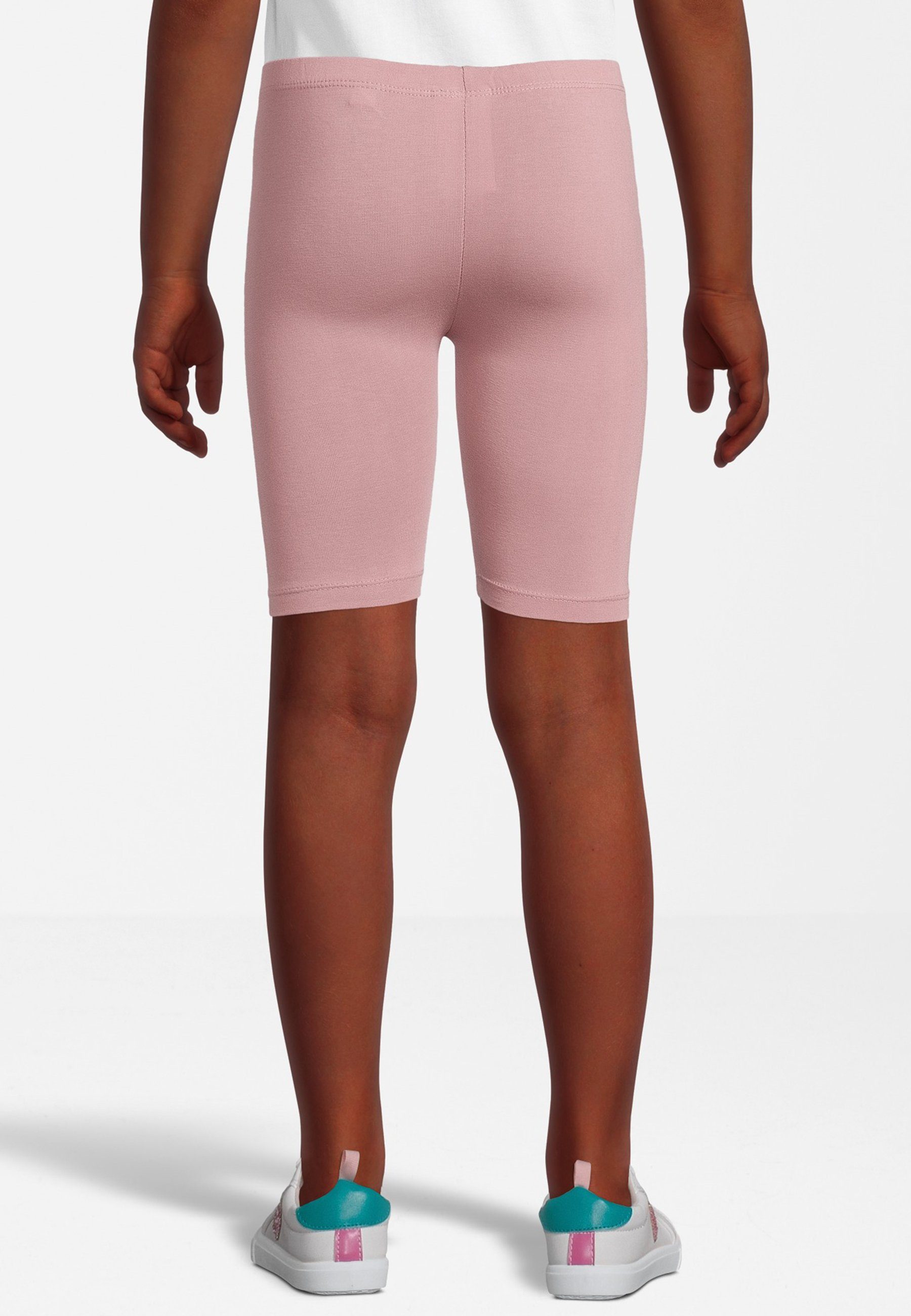 zertifizierte Bio-Baumwolle New Shorts GOTS Radler rosa Life Leggings