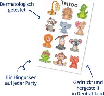 Avery Zweckform Kindertattoo Avery Zweckform - Tattoo Aufkleber - Tattoo Pferde beglimmert 56681