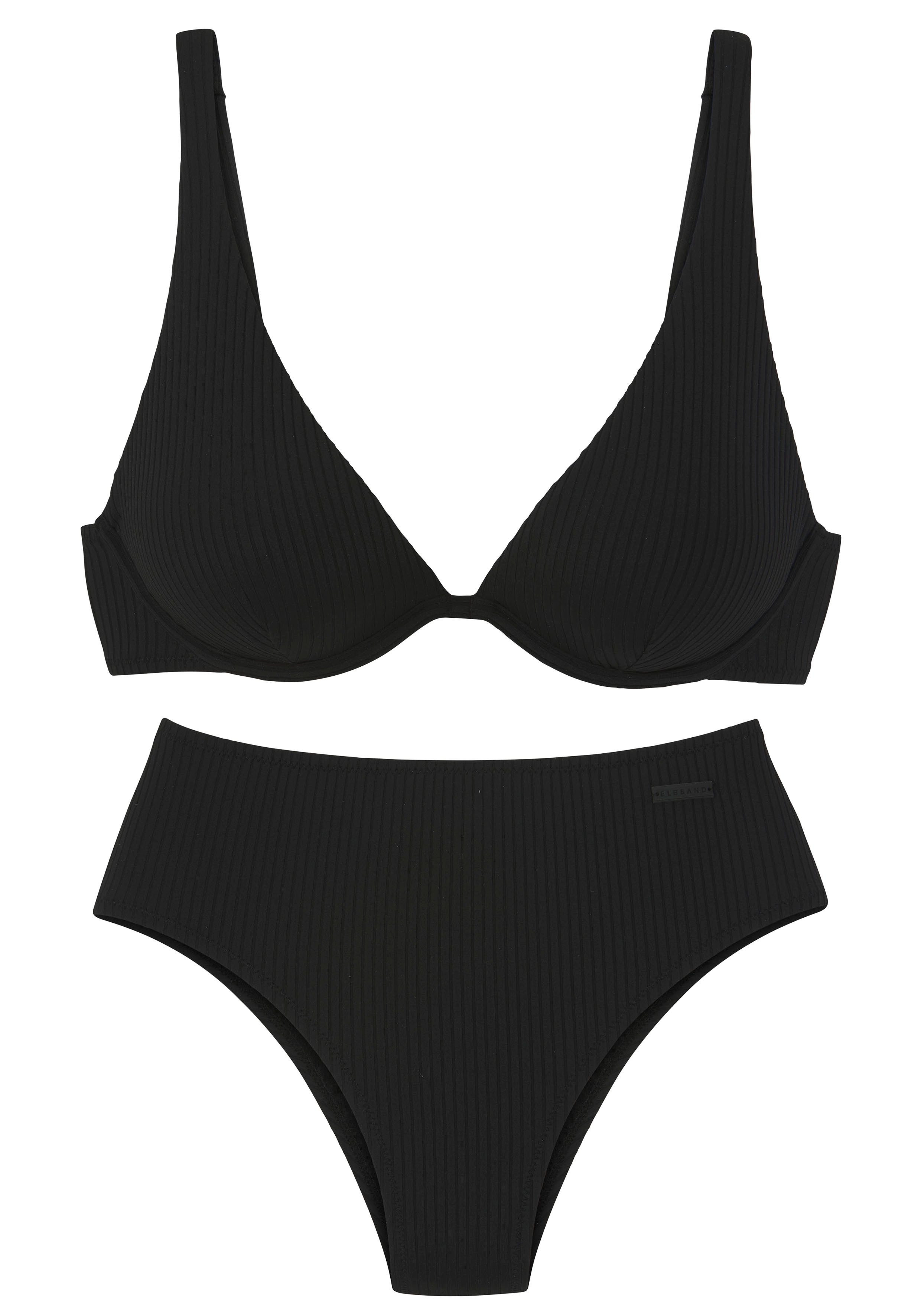 Elbsand Bügel-Bikini aus trendiger Rippware günstig online kaufen