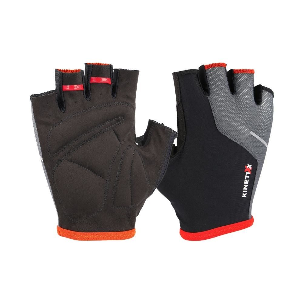 Kinetixx Fahrradhandschuhe Leichter Kurzfinger-Radhandschuh Laron C2G, KinetiXx (in schwarz / anthrazit, olive / weiß, türkis / weiß)
