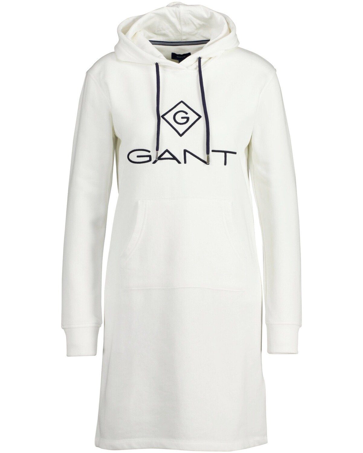 Logo Midikleid Gant Hoodie-Kleid