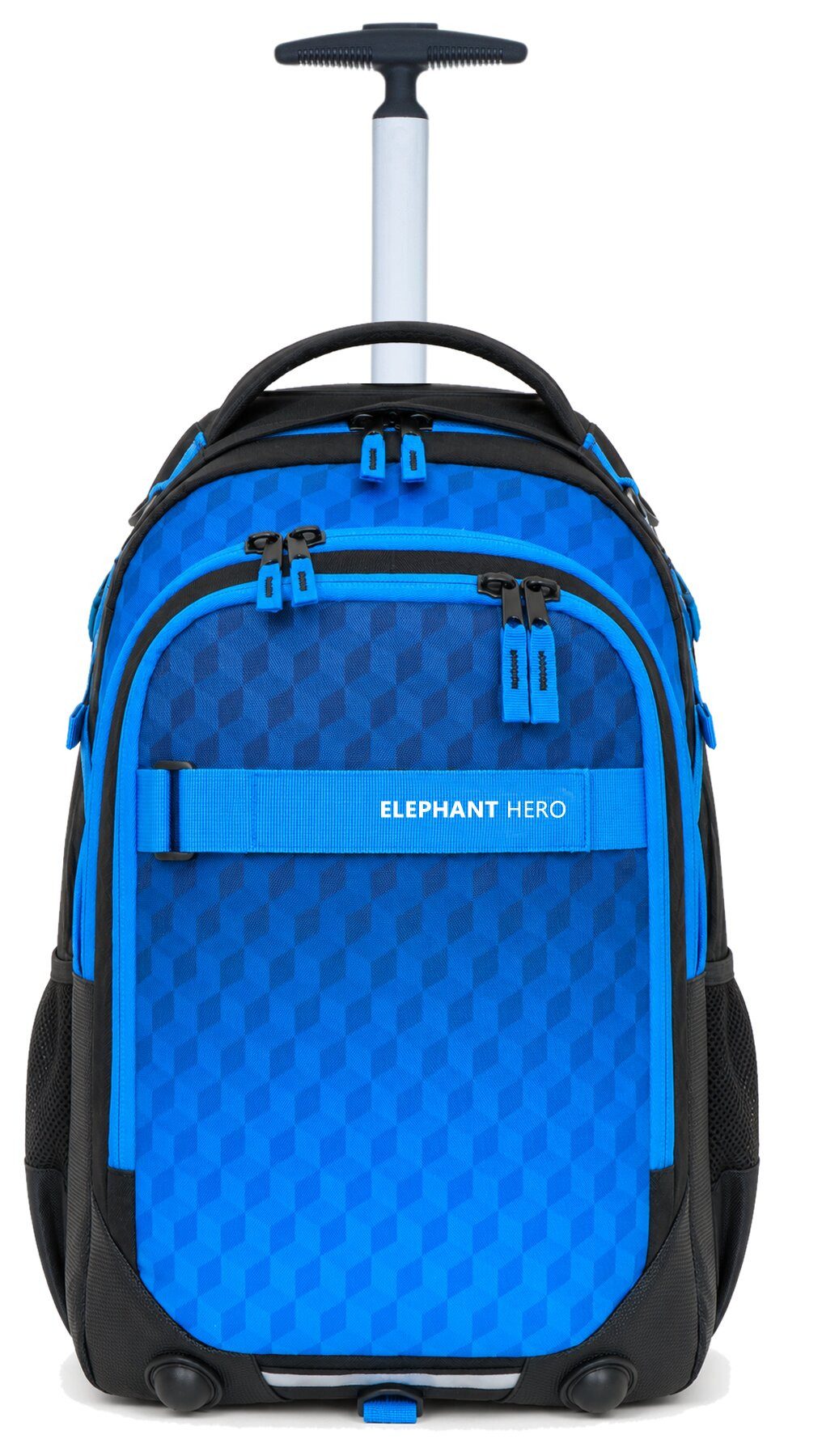 ELEPHANT Schulrucksack Trolley Hero Signature Schultrolley, Rucksacktrolley Schule Rucksack Rollen 3 Fächer Daypack Trolly