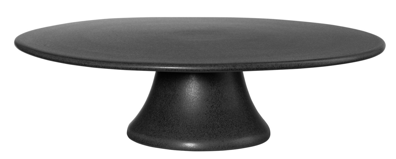 ASA SELECTION Tortenplatte grande Tortenplatte black iron 35cm, Steinzeug, (Platten), Küche, Kochen, Backen