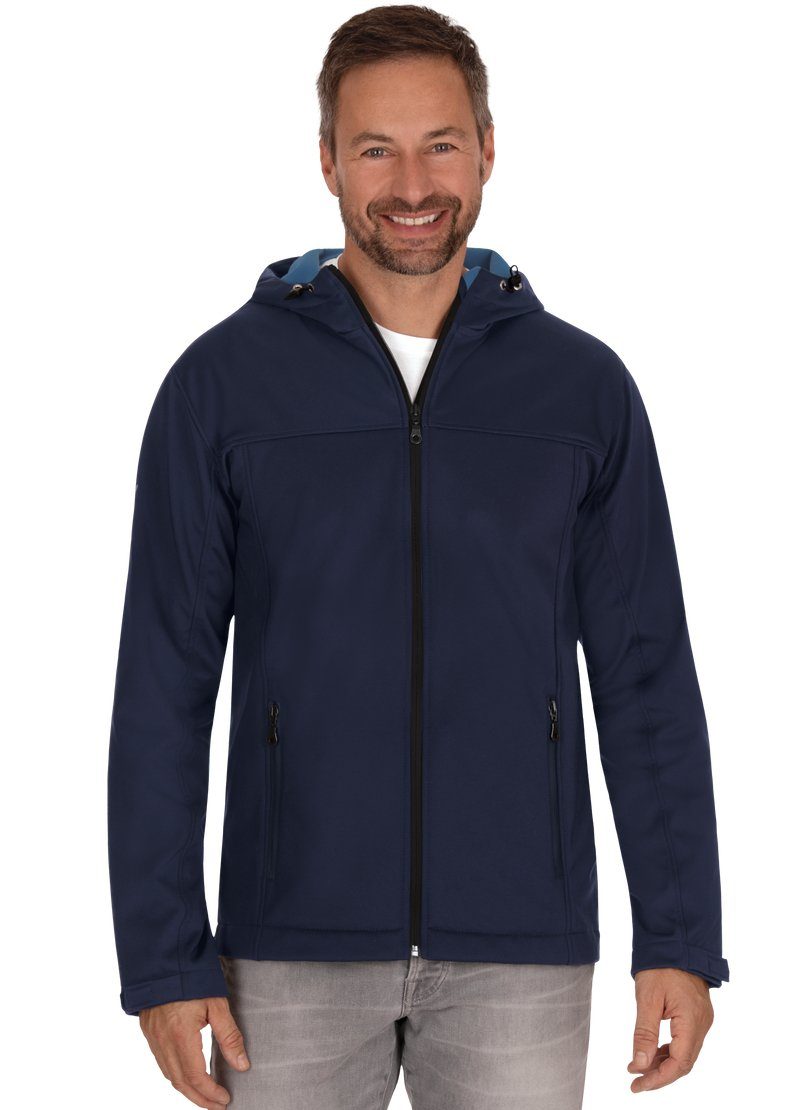 Trigema Softshelljacke TRIGEMA Klassische Softshell–Kapuzenjacke (1-St) günstig online kaufen