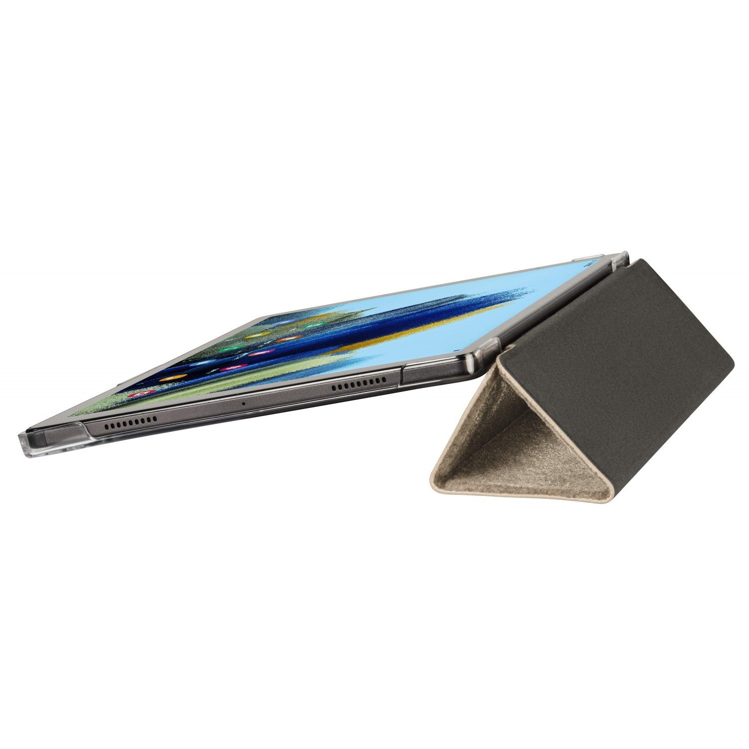 Hama Tablet-Hülle Hama Smart Tasche Cover Schutz-Hülle Beige, Book-Case Etui Ständer Bag für Samsung Galaxy Tab A8 10,5" – Bild 3 von 5
