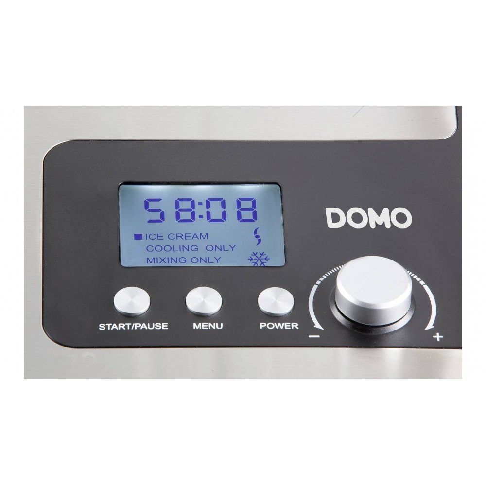 silber Eismaschine - Eismaschine Domo - DO9207I