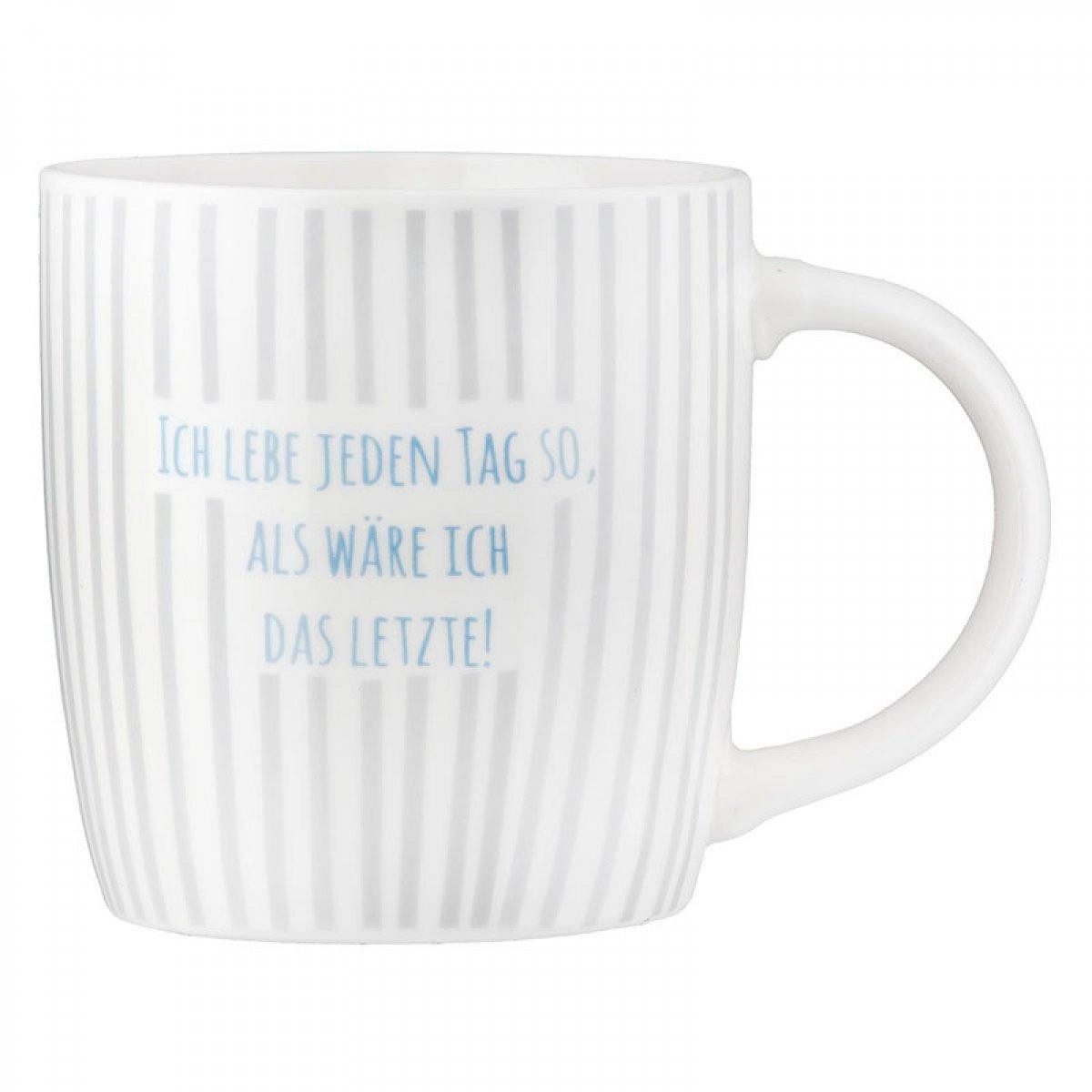 GILDE Tasse Henkelbecher Das Letzte