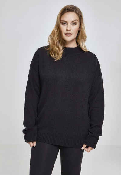 URBAN CLASSICS Sweater »Urban Classics Damen Ladies Oversize Turtleneck Sweater«