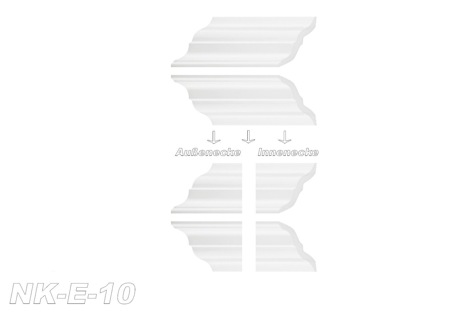 marbet design Stuckleiste E-10, Innen- & günstig online kaufen