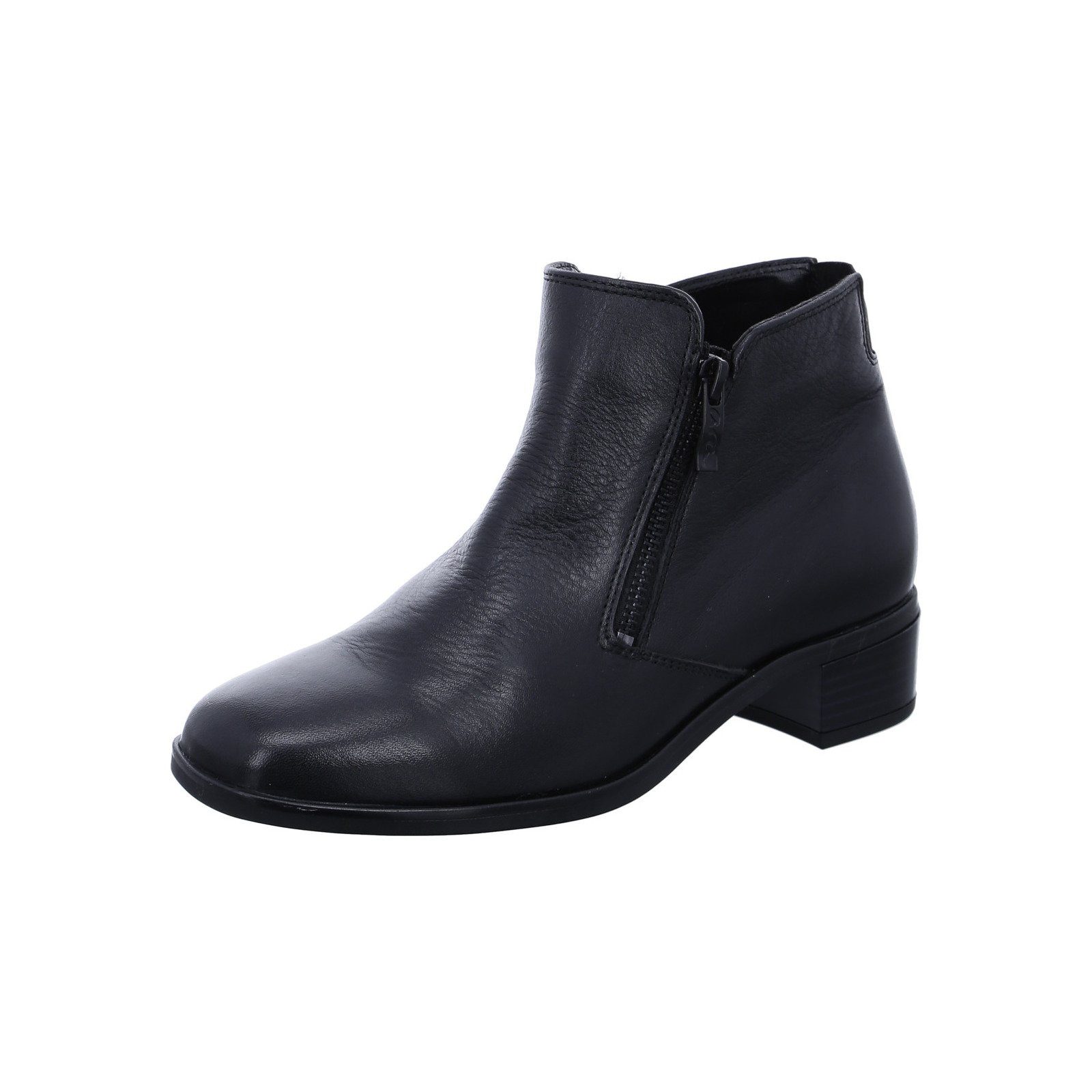 Ara Graz - Damen Schuhe Stiefelette Glattleder schwarz