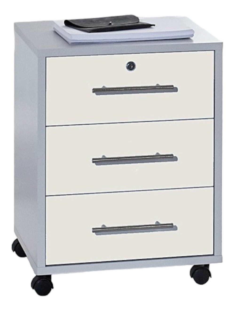 moebel-dich-auf Rollcontainer OFFICE EDITION, Metallgriffe, 1 günstig online kaufen