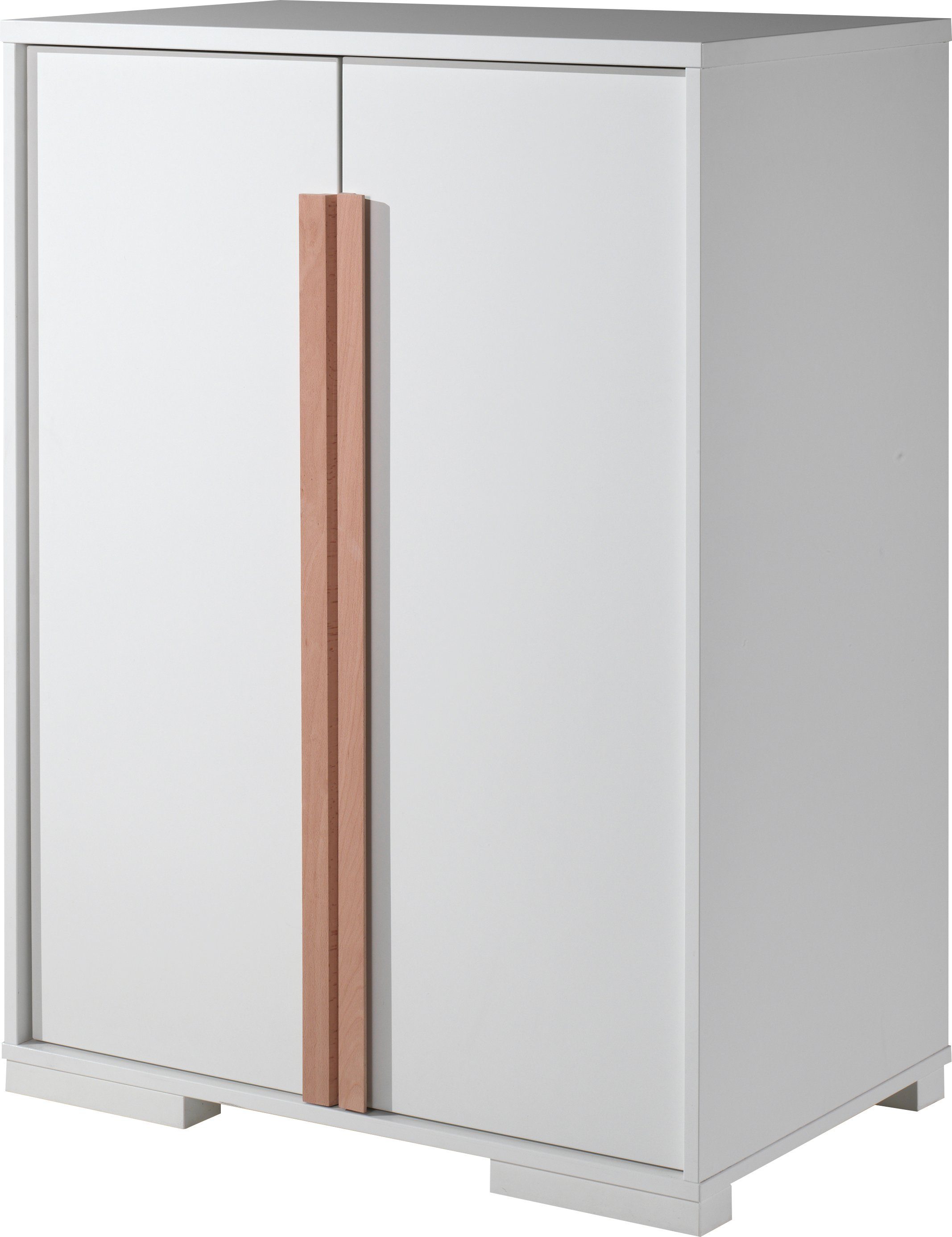 Vipack Kleiderschrank London, Kinderkleiderschrank (Made in Europe) Wäscheschrank, mit Melamin-Oberfläche und Soft-Close