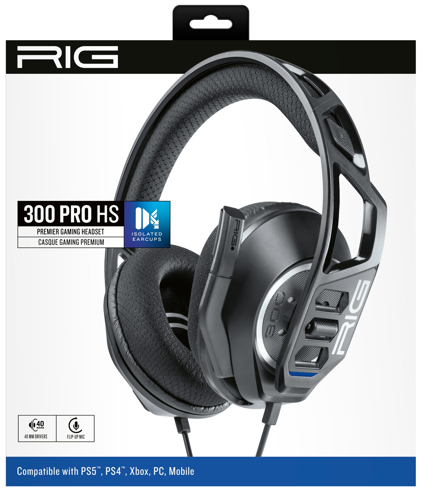nacon NACON - RIG 300 PRO HS Gaming-Headset
