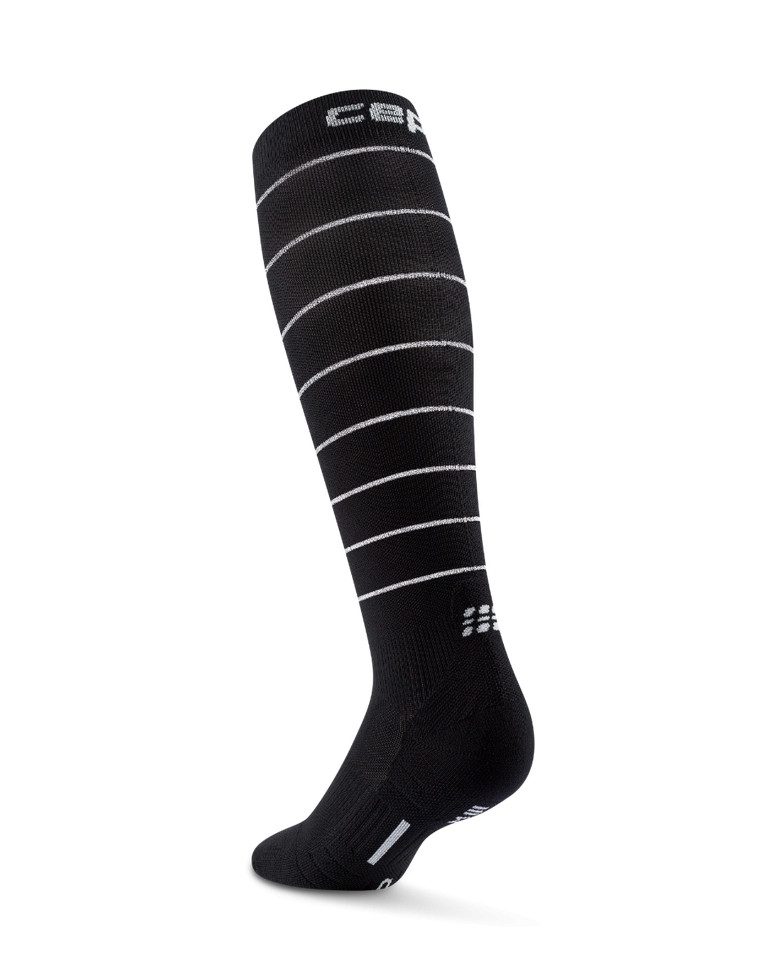 CEP Laufsocken CEP pro run reflective socks, tall, 3.0, women