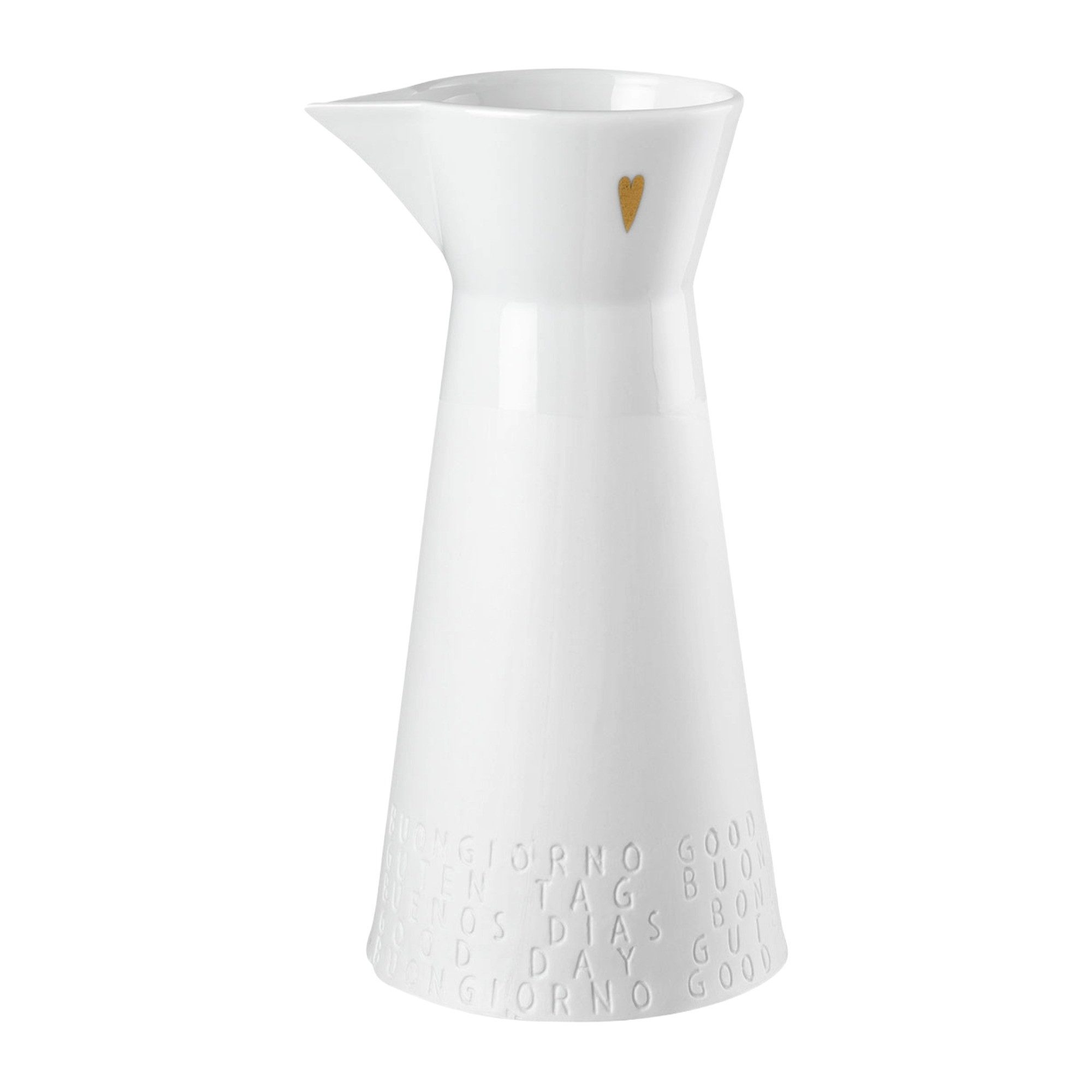 Räder Wasserkrug räder Breakfast Krug Porzellan 1000 ml weiß