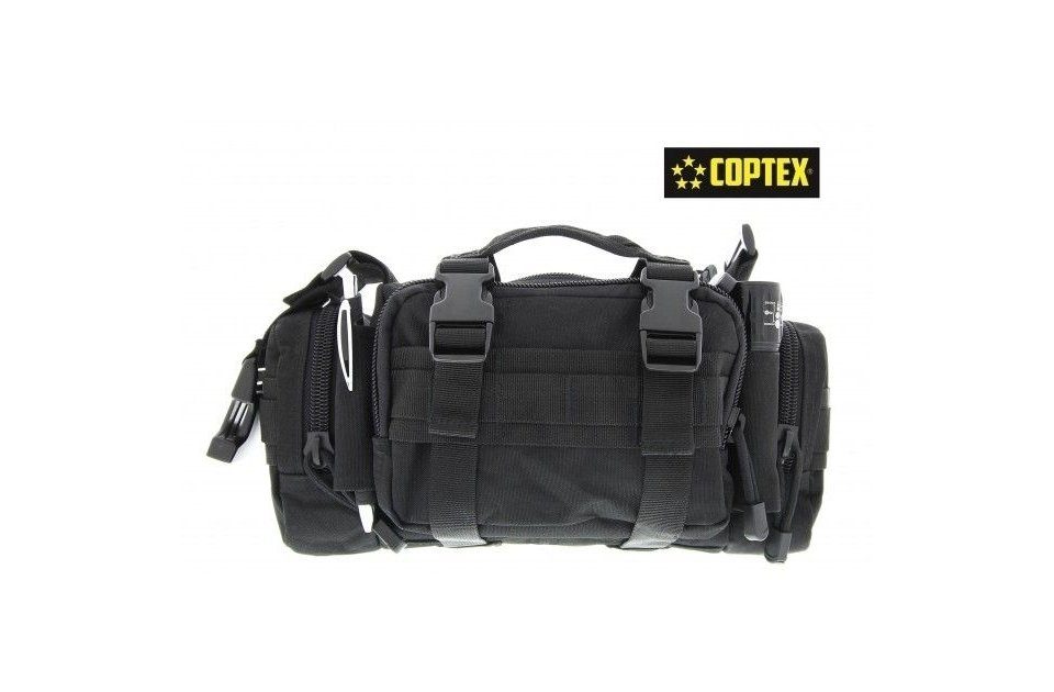 Coptex Bauchtasche COPTEX Allzwecktasche in Schwarz (1-tlg)